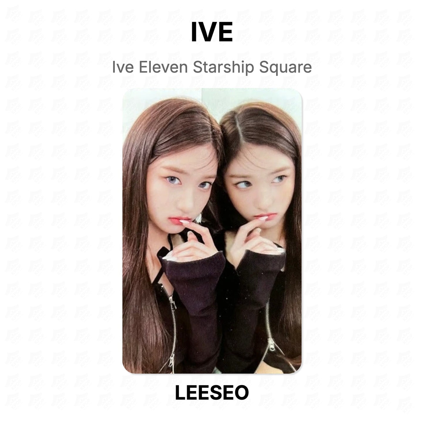 IVE Eleven Starship Square Official Photocard