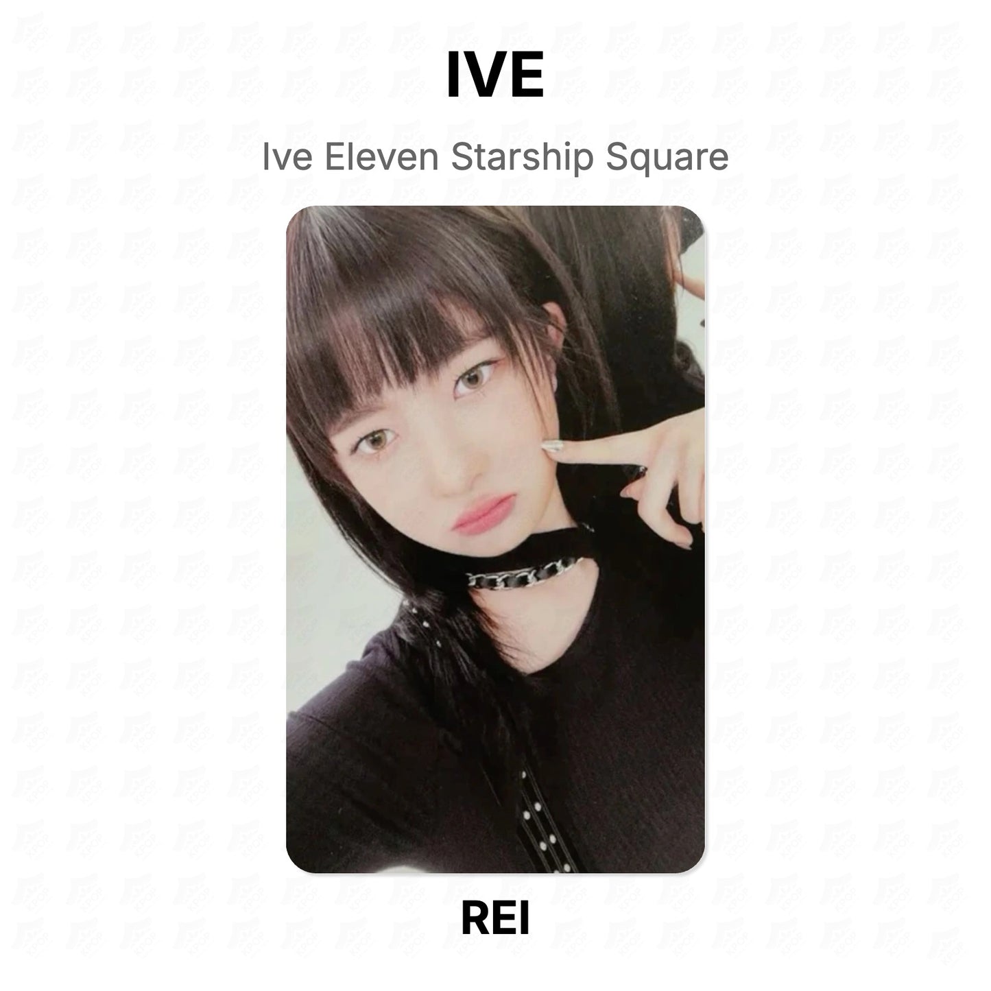 IVE Eleven Starship Square Official Photocard