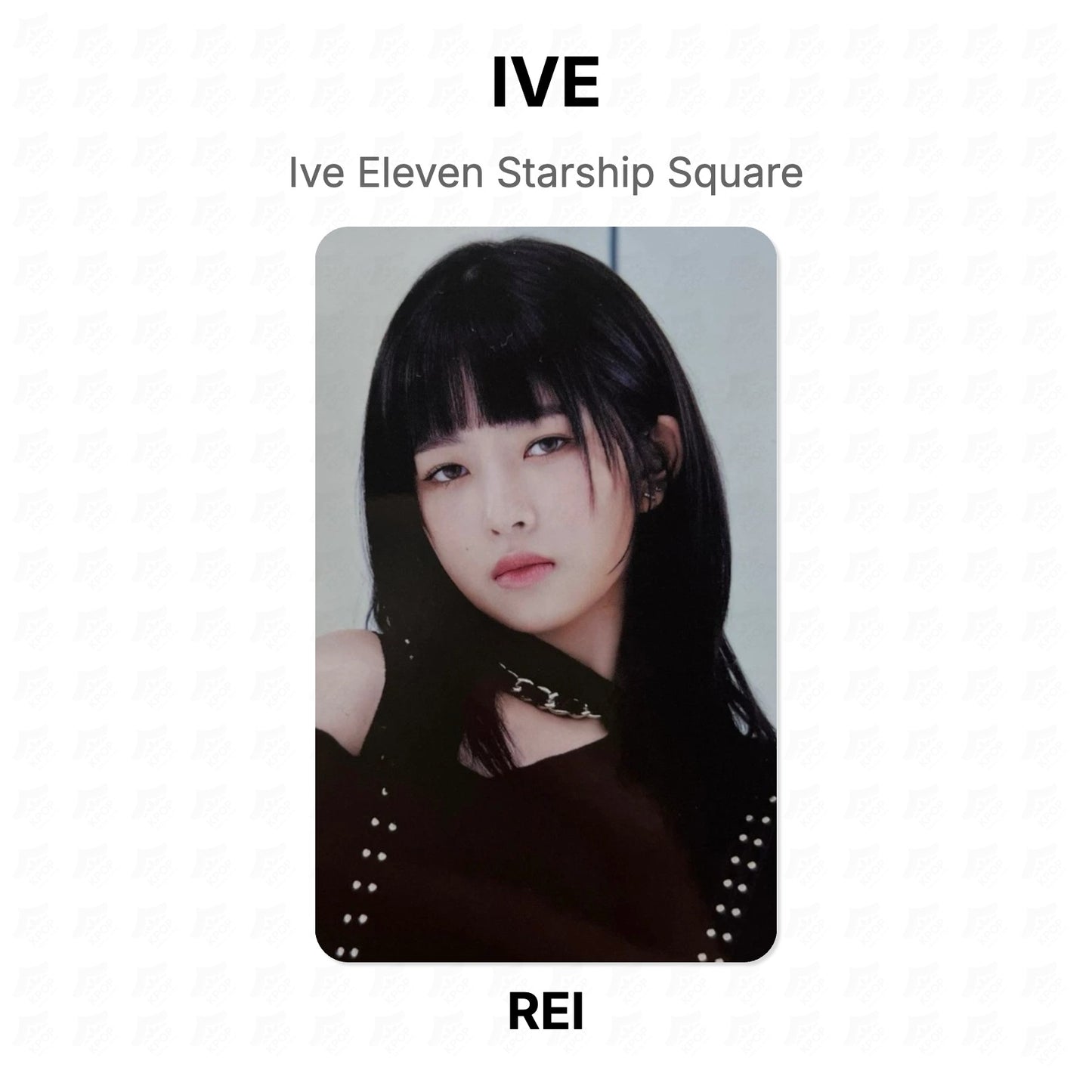 IVE Eleven Starship Square Official Photocard