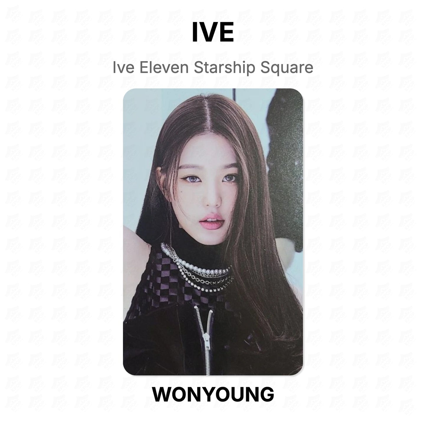 IVE Eleven Starship Square Official Photocard