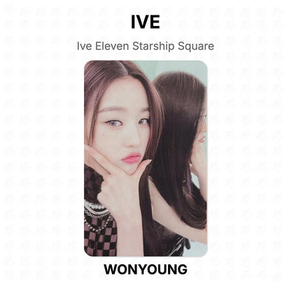 IVE Eleven Starship Square Official Photocard