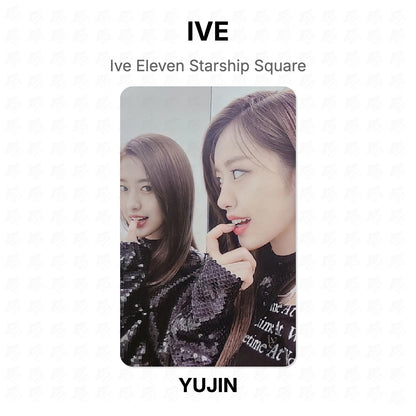 IVE Eleven Starship Square Official Photocard