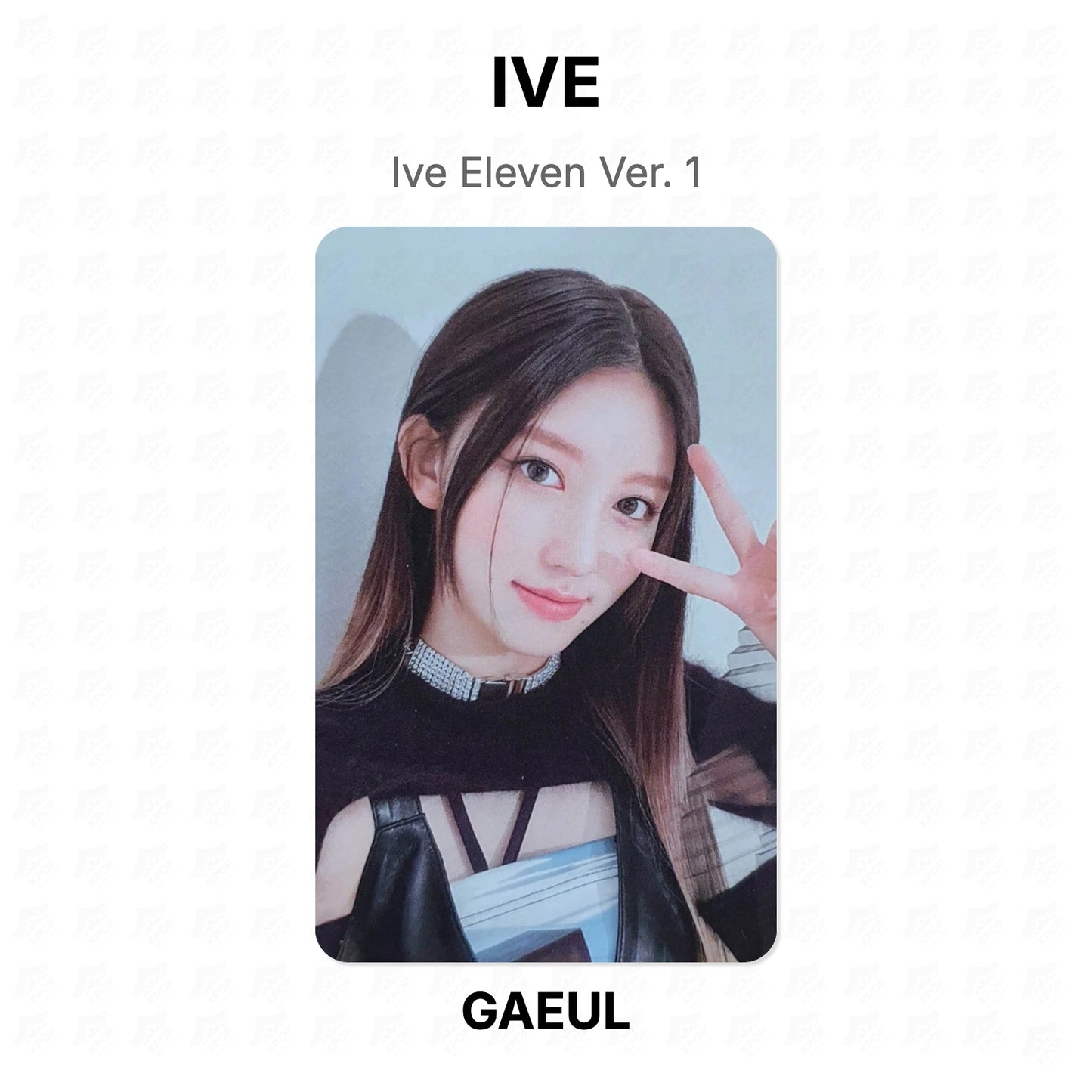 IVE Eleven Ver. 1 Official Photocard