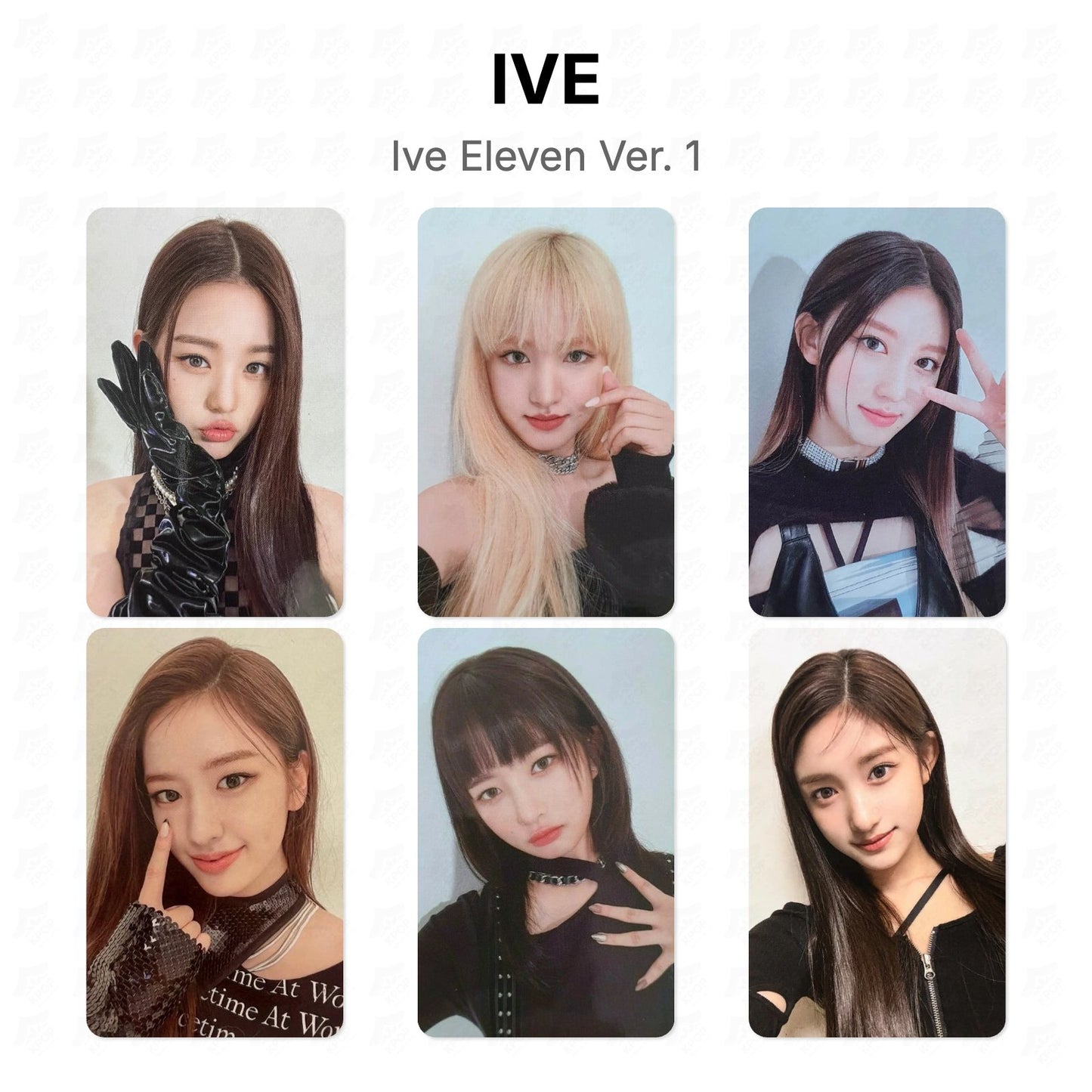 IVE Eleven Ver. 1 Official Photocard