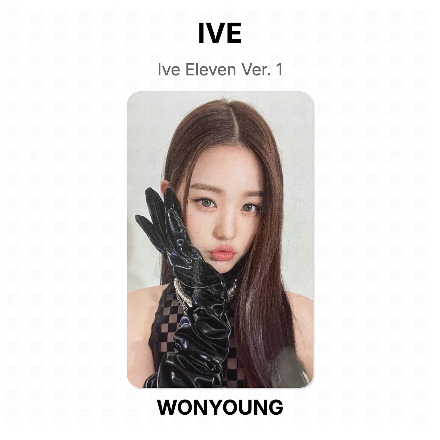 IVE Eleven Ver. 1 Official Photocard