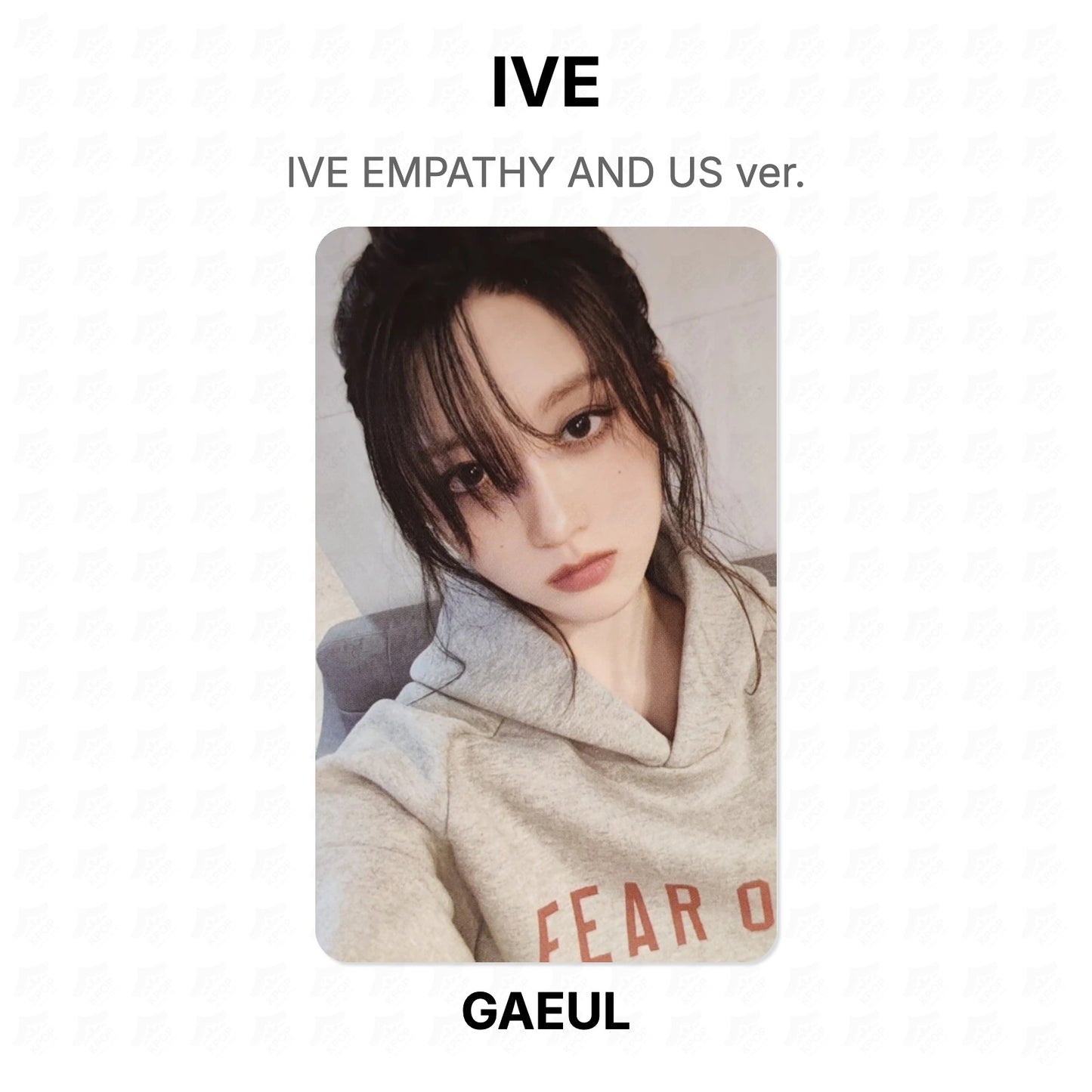 IVE EMPATHY AND US ver. Official Photocard