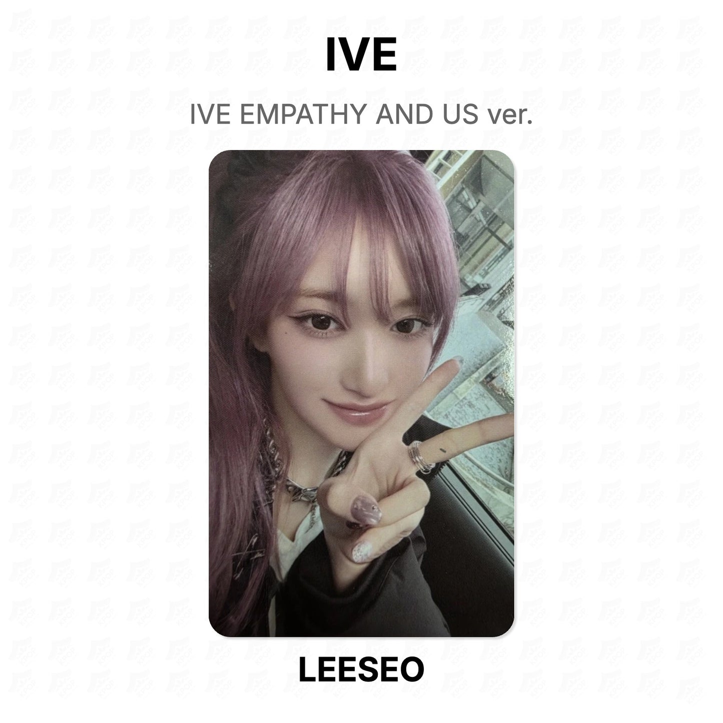 IVE EMPATHY AND US ver. Official Photocard