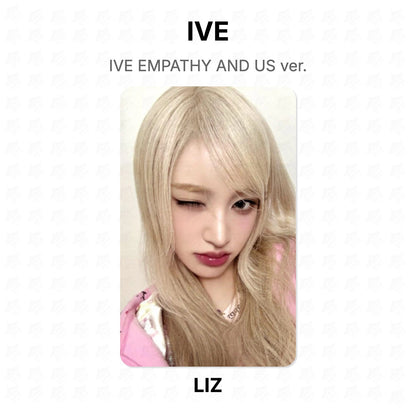 IVE EMPATHY AND US ver. Official Photocard