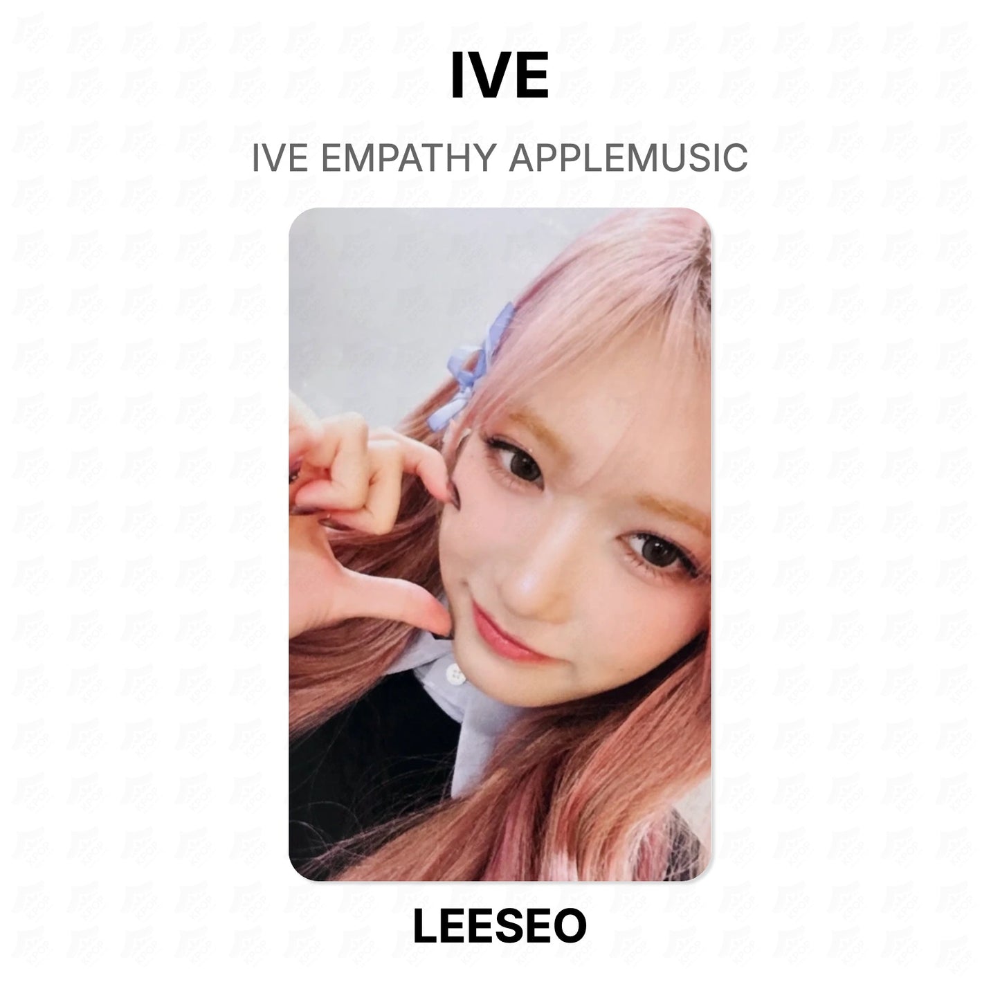 IVE EMPATHY APPLEMUSIC Official Photocard