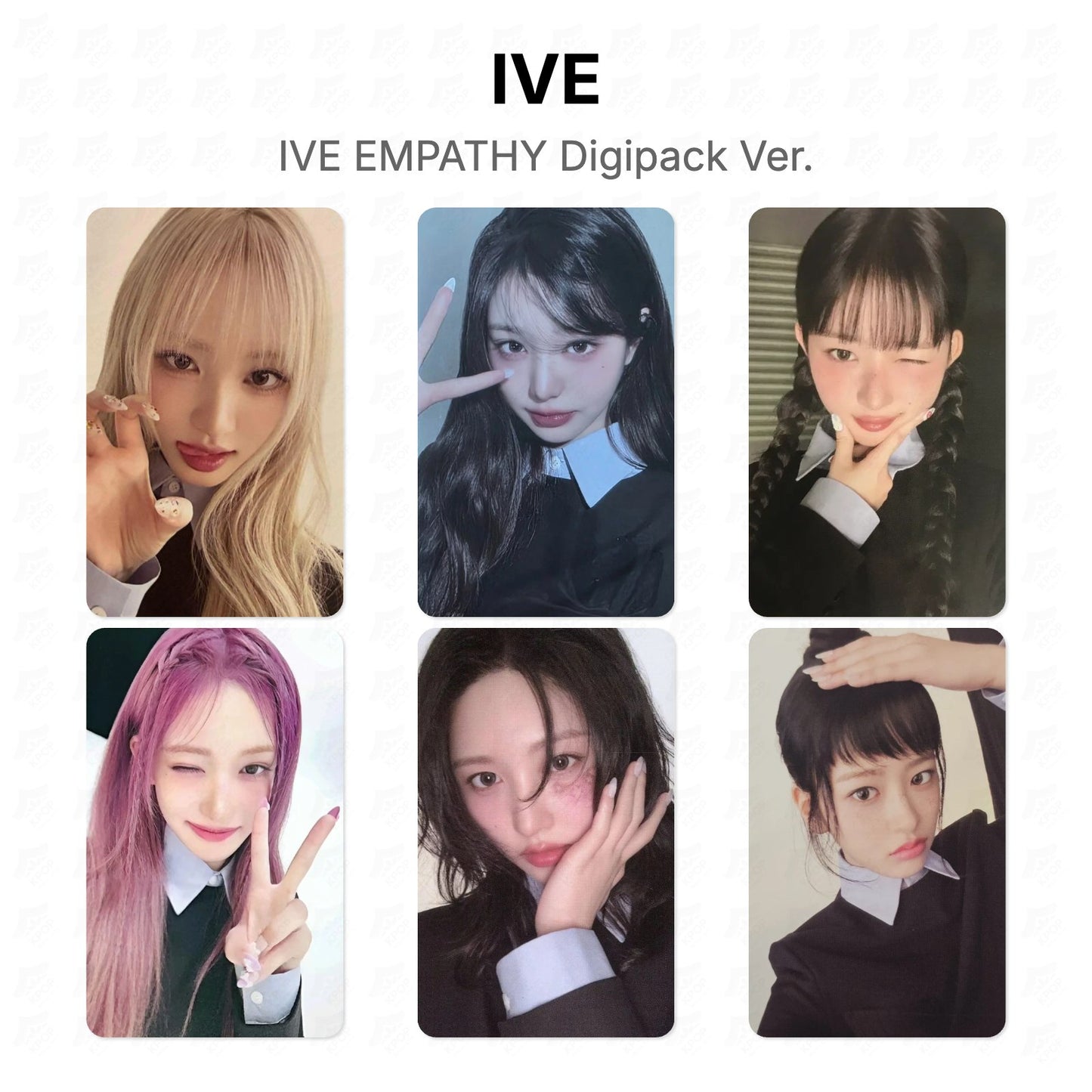 IVE EMPATHY Digipack Ver. Official Photocard