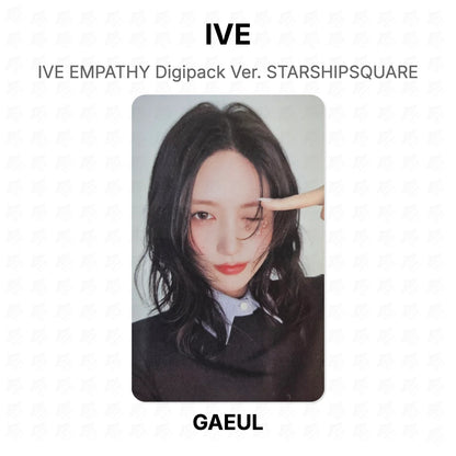 IVE EMPATHY Digipack Ver. STARSHIPSQUARE Official Photocard