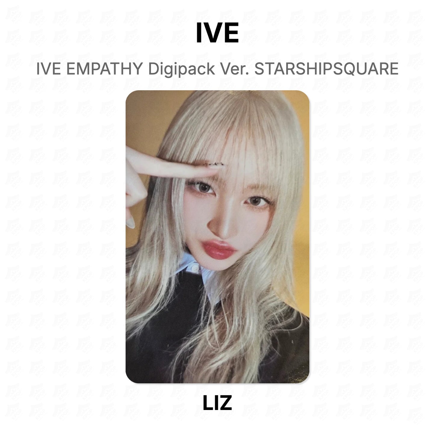 IVE EMPATHY Digipack Ver. STARSHIPSQUARE Official Photocard