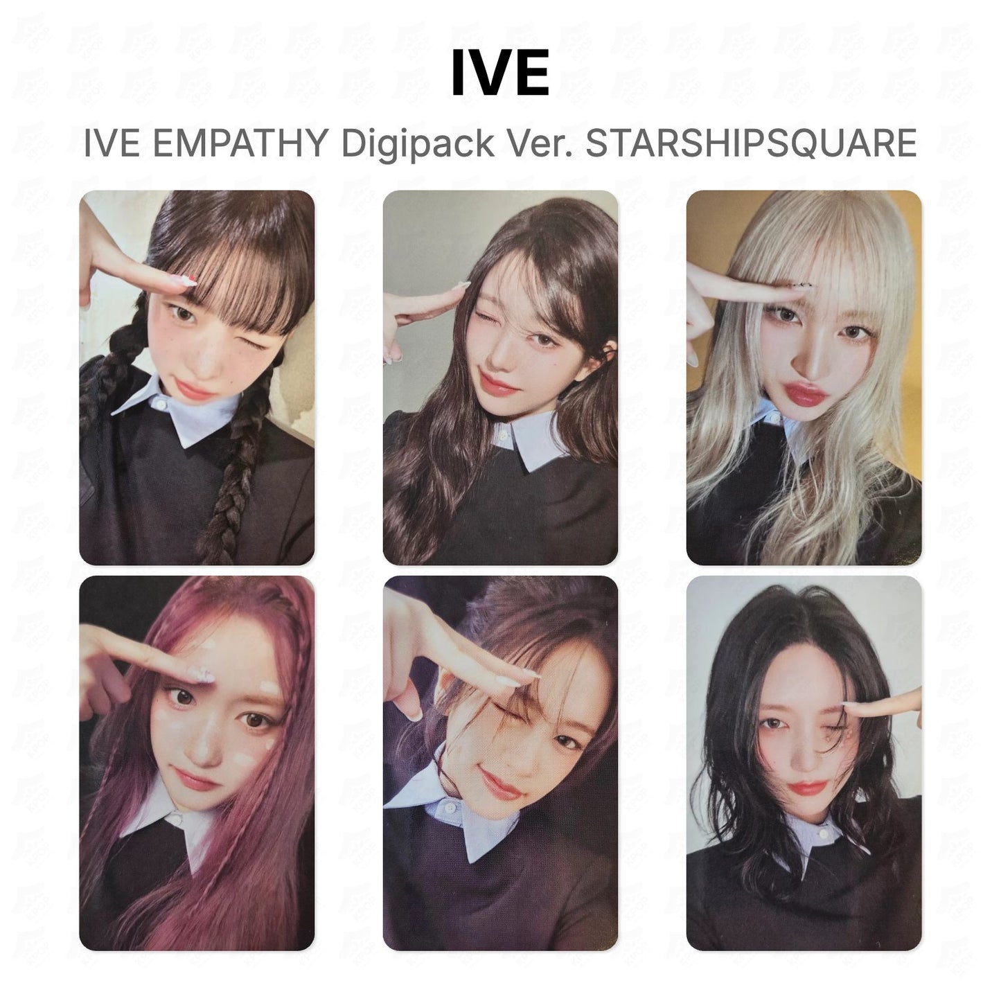 IVE EMPATHY Digipack Ver. STARSHIPSQUARE Official Photocard