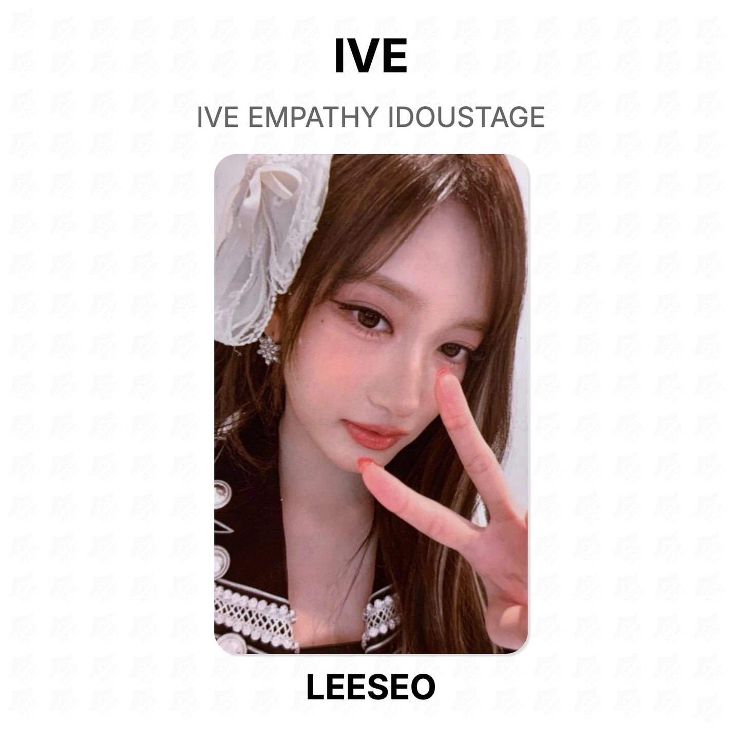 IVE EMPATHY IDOUSTAGE Official Photocard
