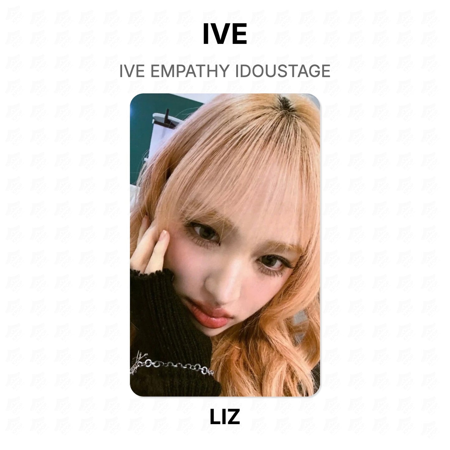 IVE EMPATHY IDOUSTAGE Official Photocard