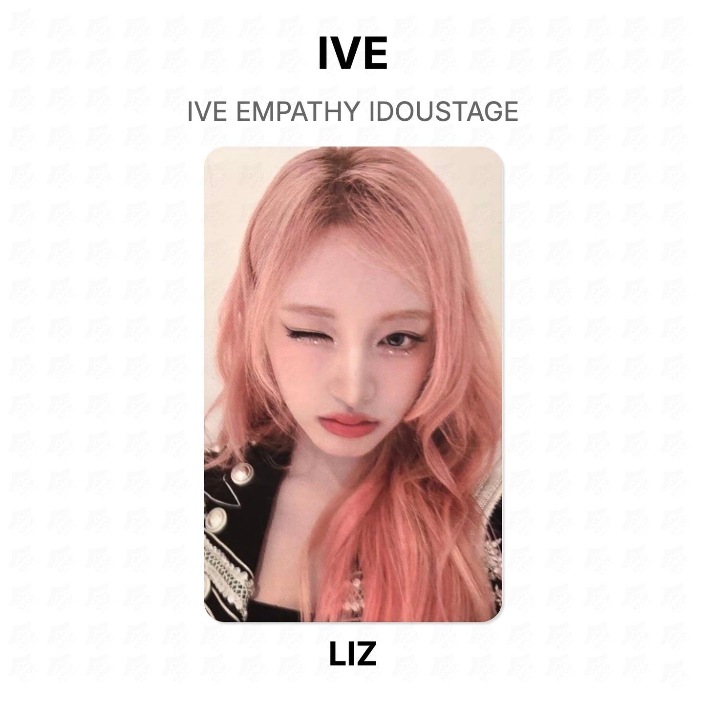 IVE EMPATHY IDOUSTAGE Official Photocard
