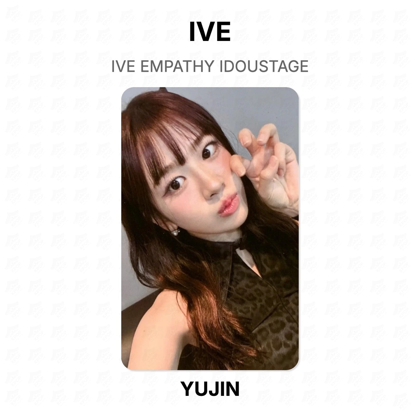 IVE EMPATHY IDOUSTAGE Official Photocard
