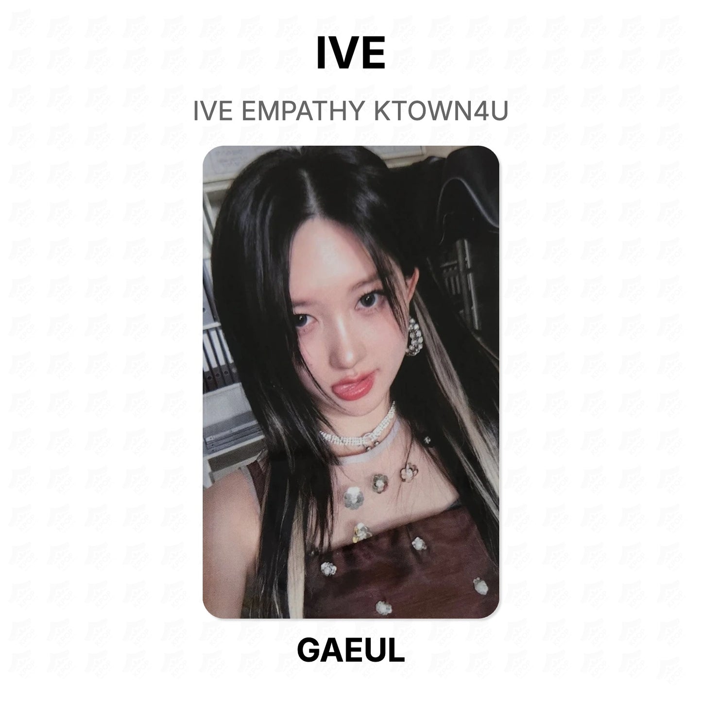 IVE EMPATHY KTOWN4U Official Photocard