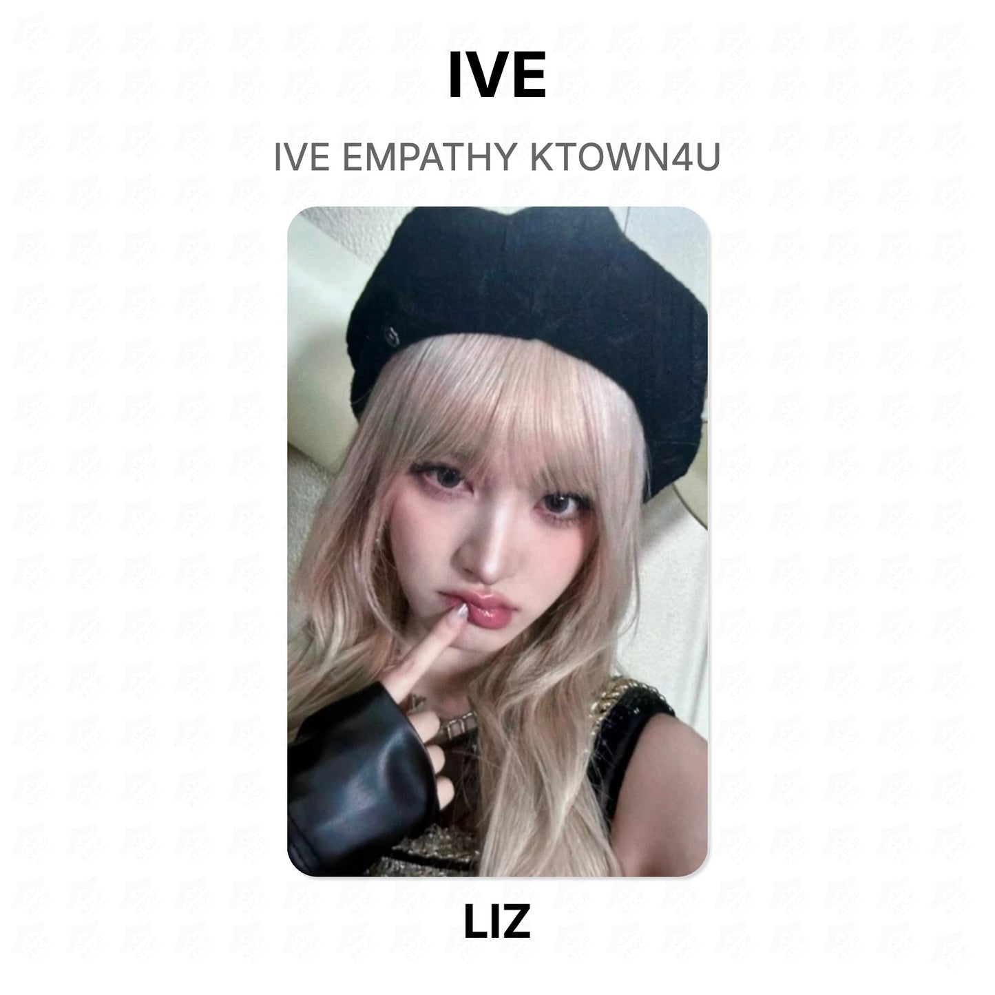 IVE EMPATHY KTOWN4U Official Photocard