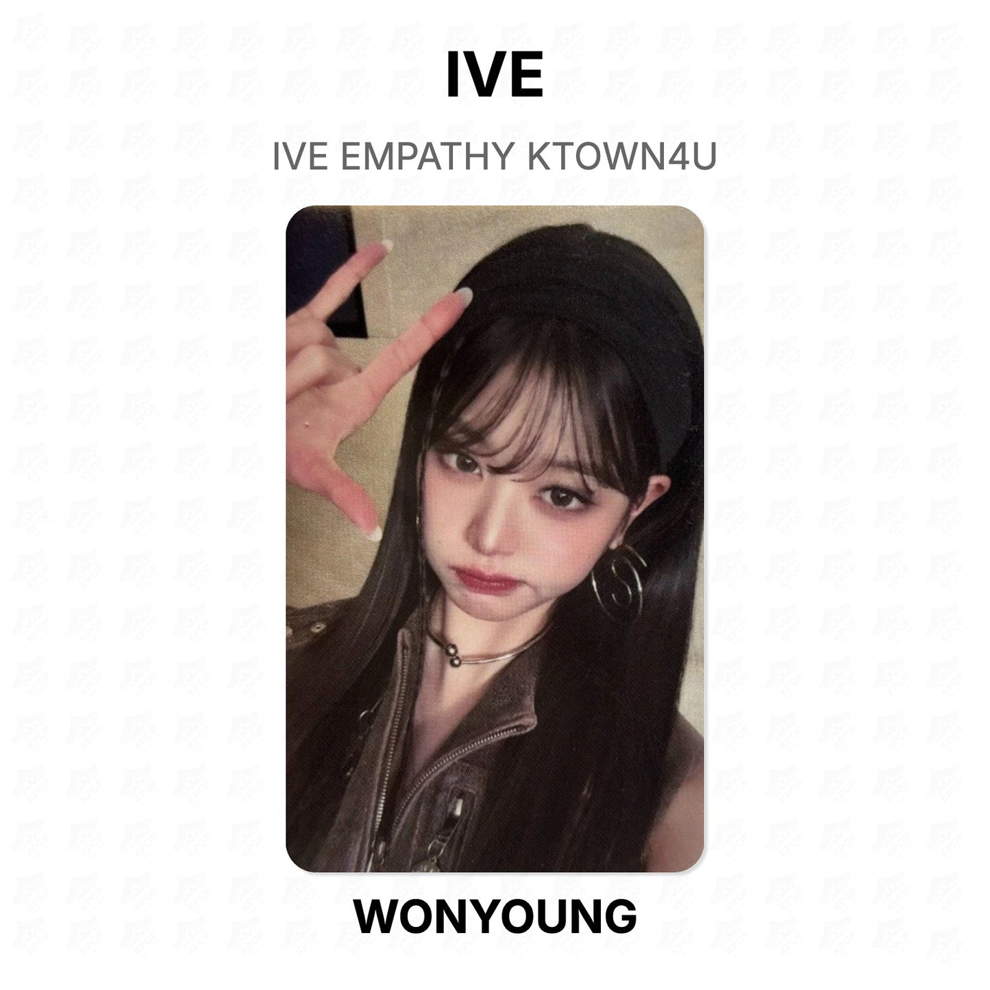 IVE EMPATHY KTOWN4U Official Photocard