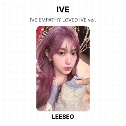 IVE EMPATHY LOVED IVE ver. Official Photocard