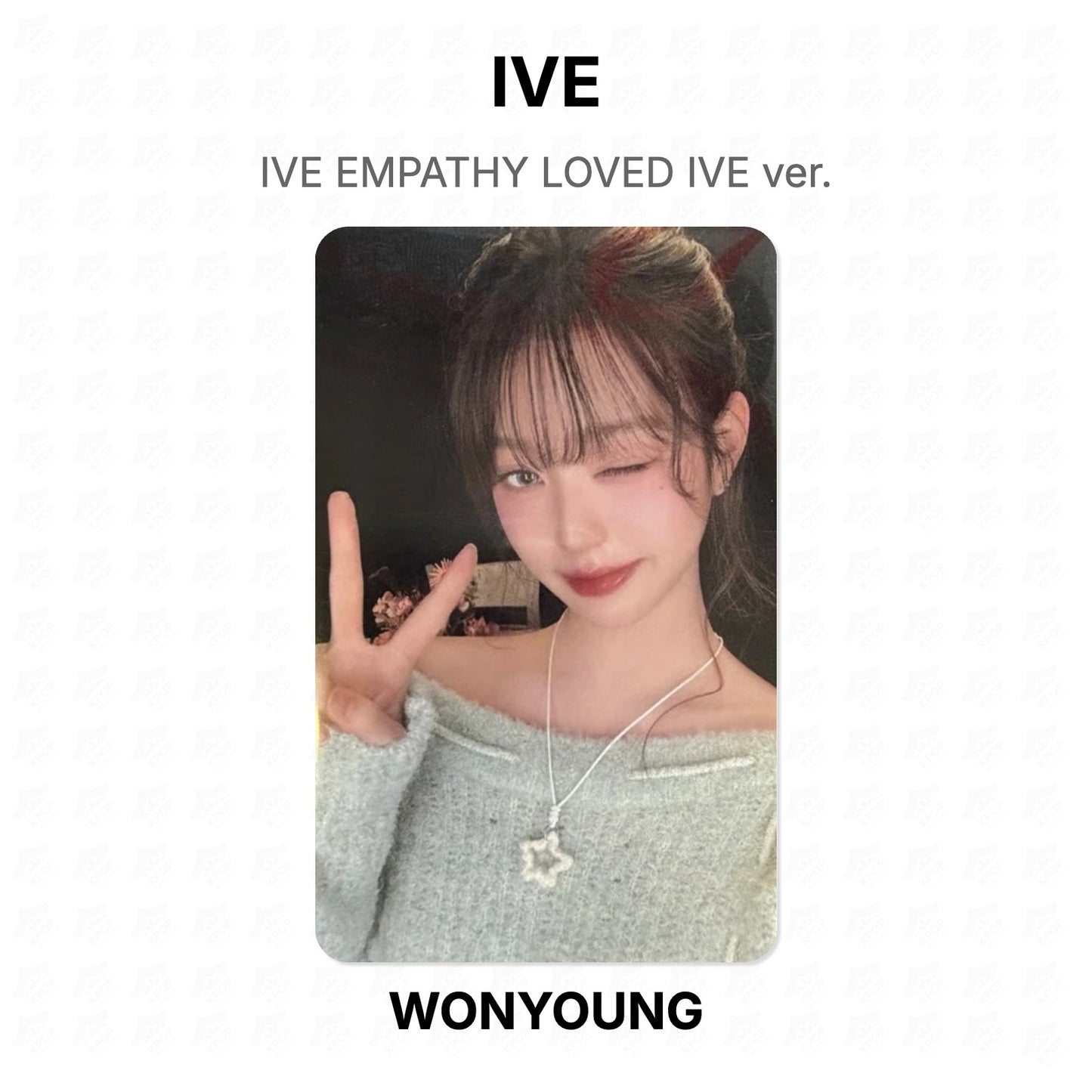 IVE EMPATHY LOVED IVE ver. Official Photocard