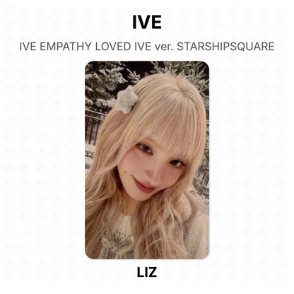 IVE EMPATHY LOVED IVE ver. STARSHIPSQUARE Official Photocard