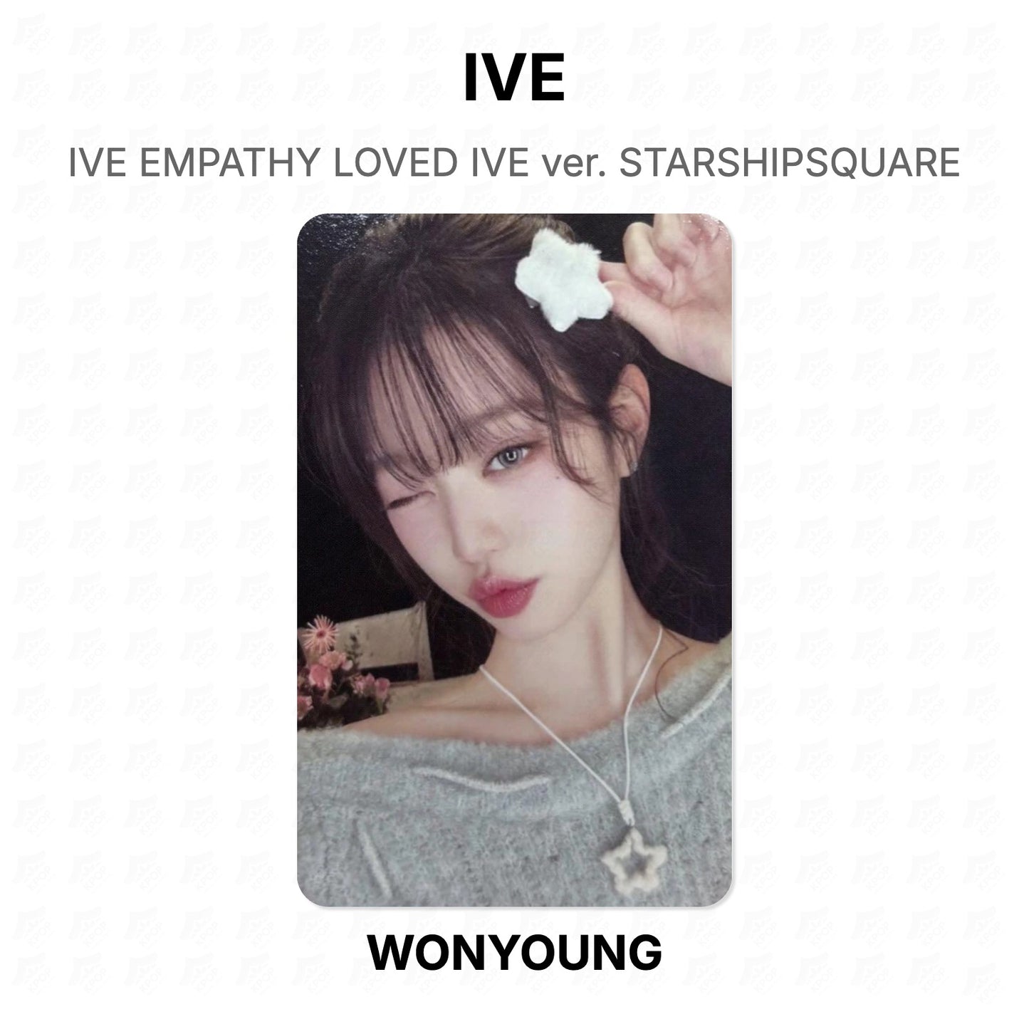 IVE EMPATHY LOVED IVE ver. STARSHIPSQUARE Official Photocard
