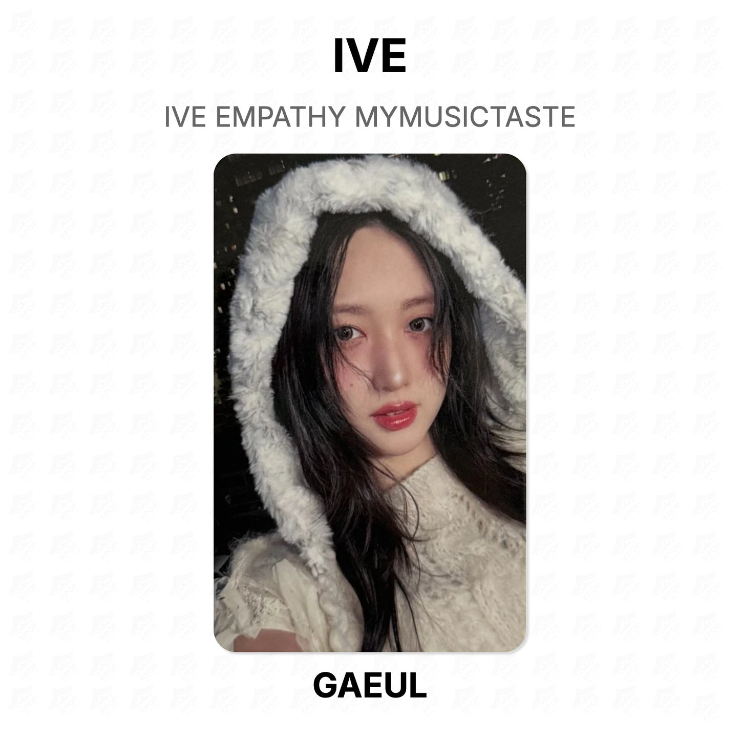 IVE EMPATHY MYMUSICTASTE Official Photocard