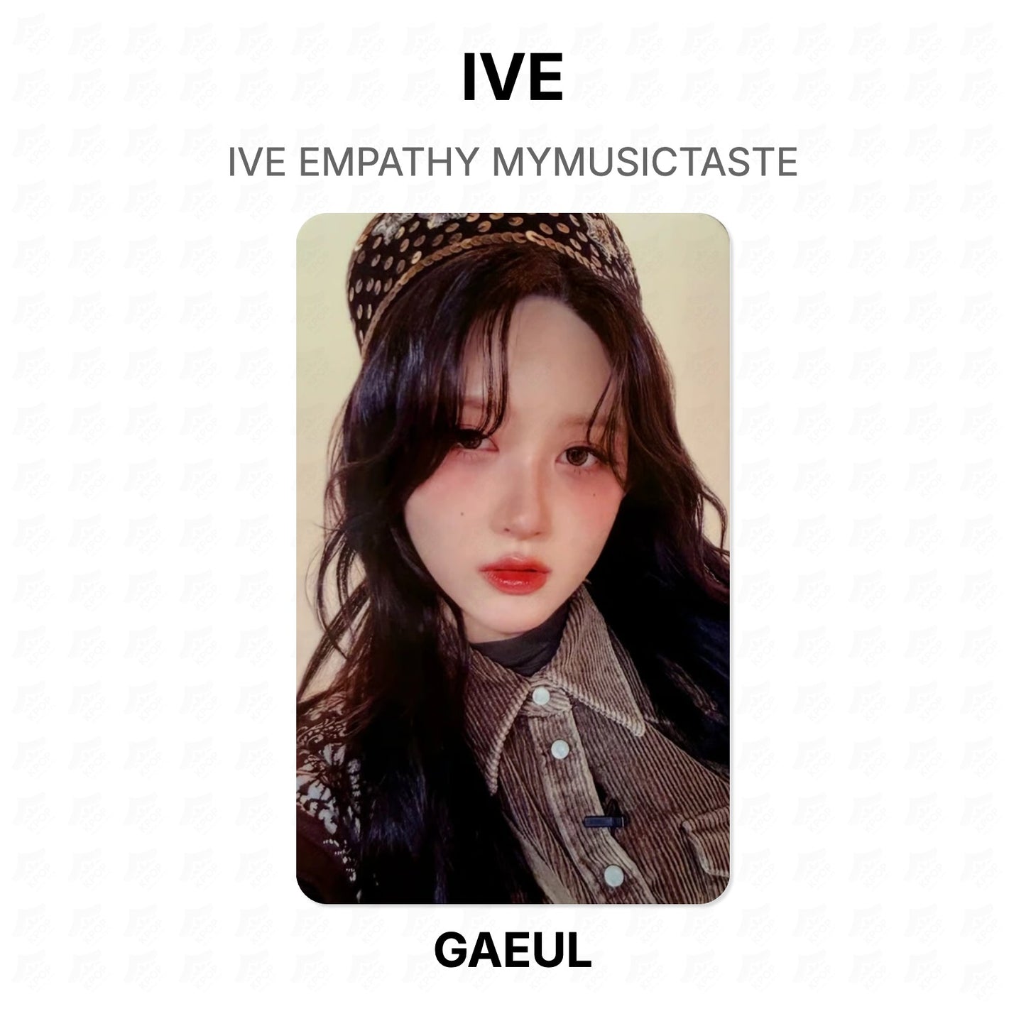 IVE EMPATHY MYMUSICTASTE Official Photocard