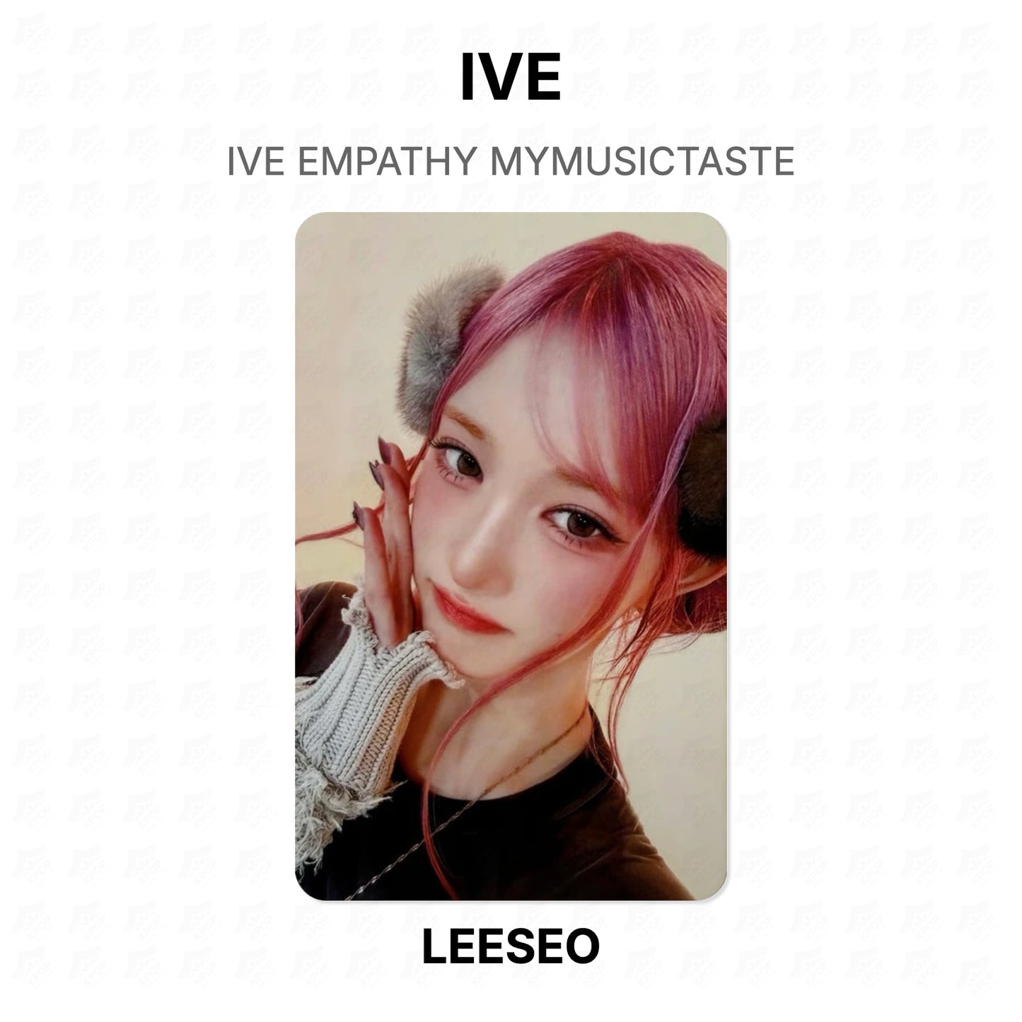 IVE EMPATHY MYMUSICTASTE Official Photocard