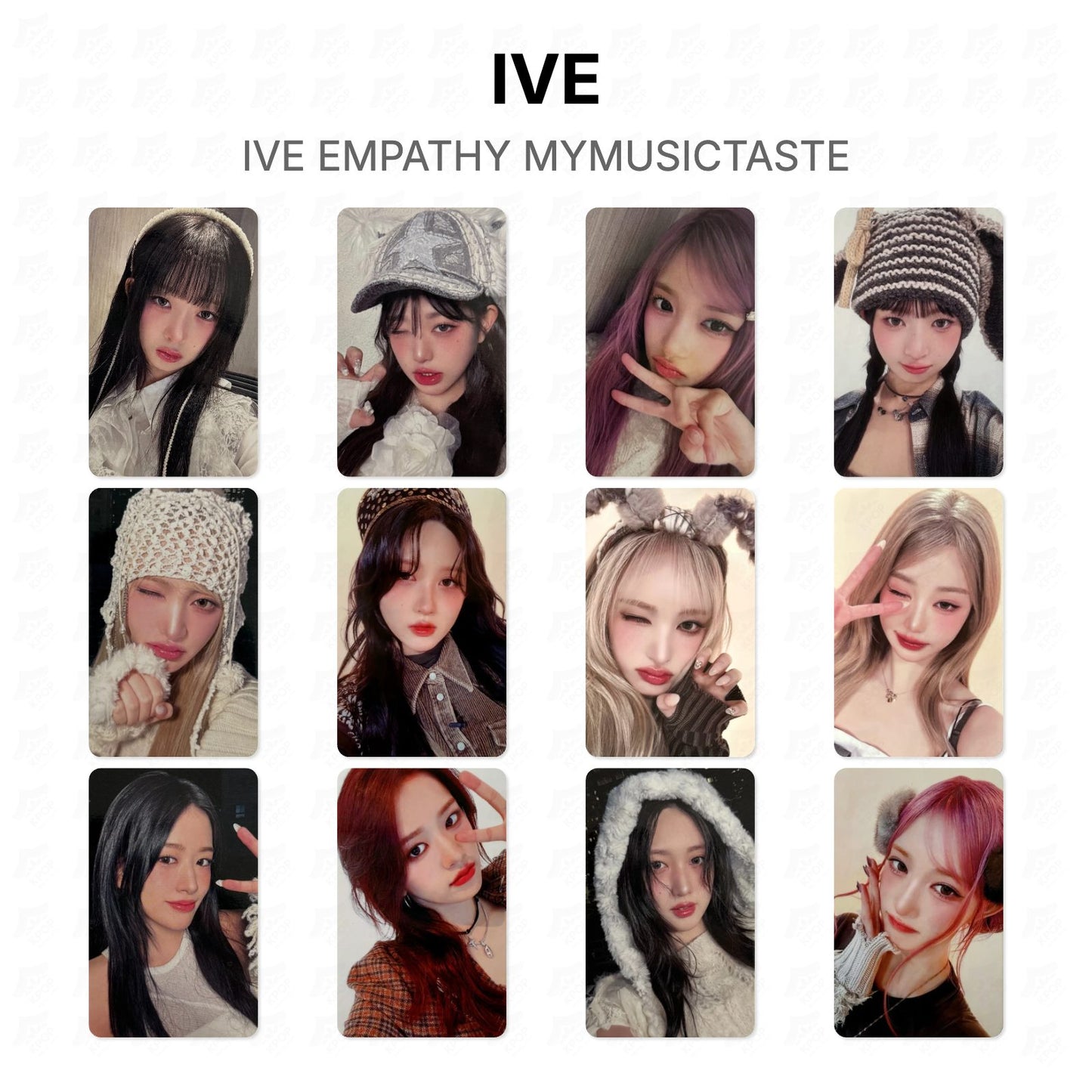 IVE EMPATHY MYMUSICTASTE Official Photocard