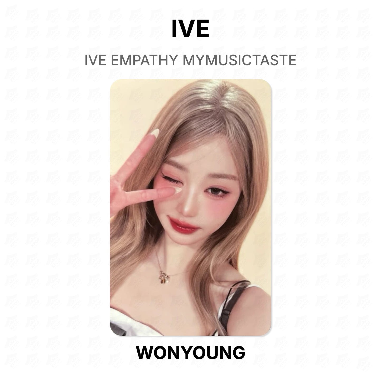 IVE EMPATHY MYMUSICTASTE Official Photocard