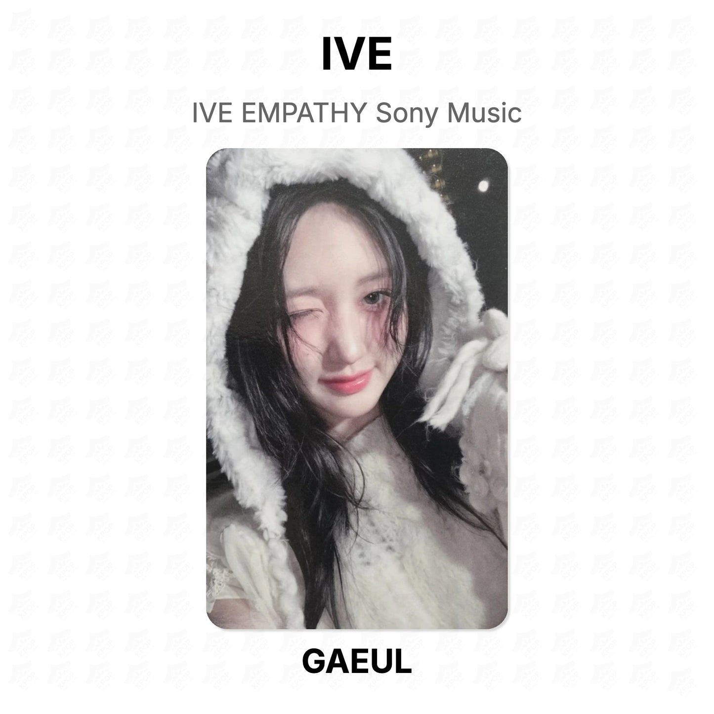 IVE EMPATHY Sony Music Official Photocard