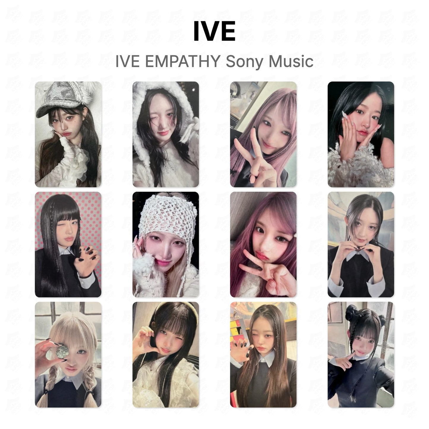 IVE EMPATHY Sony Music Official Photocard