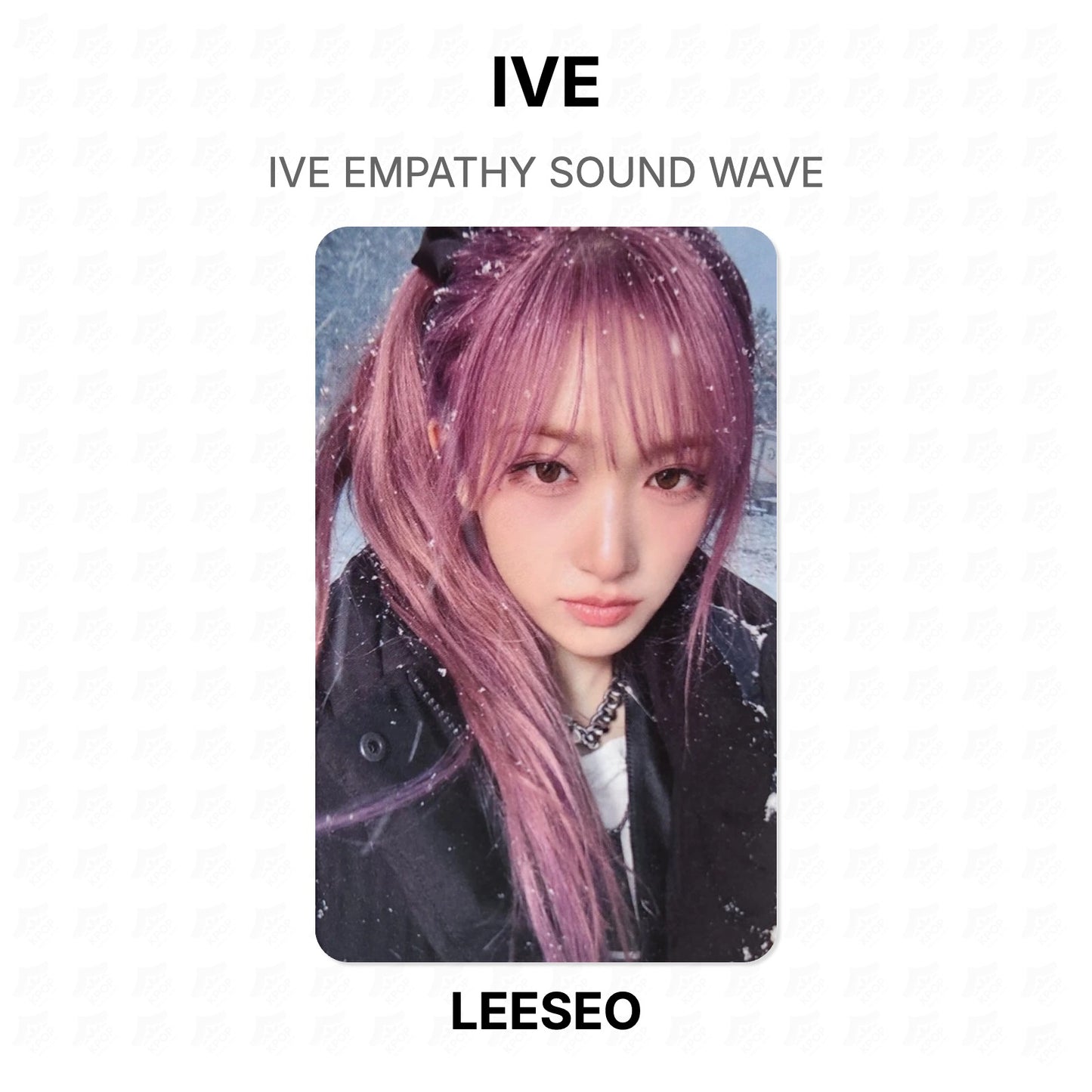 IVE EMPATHY SOUND WAVE Official Photocard
