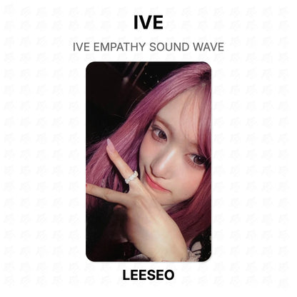IVE EMPATHY SOUND WAVE Official Photocard