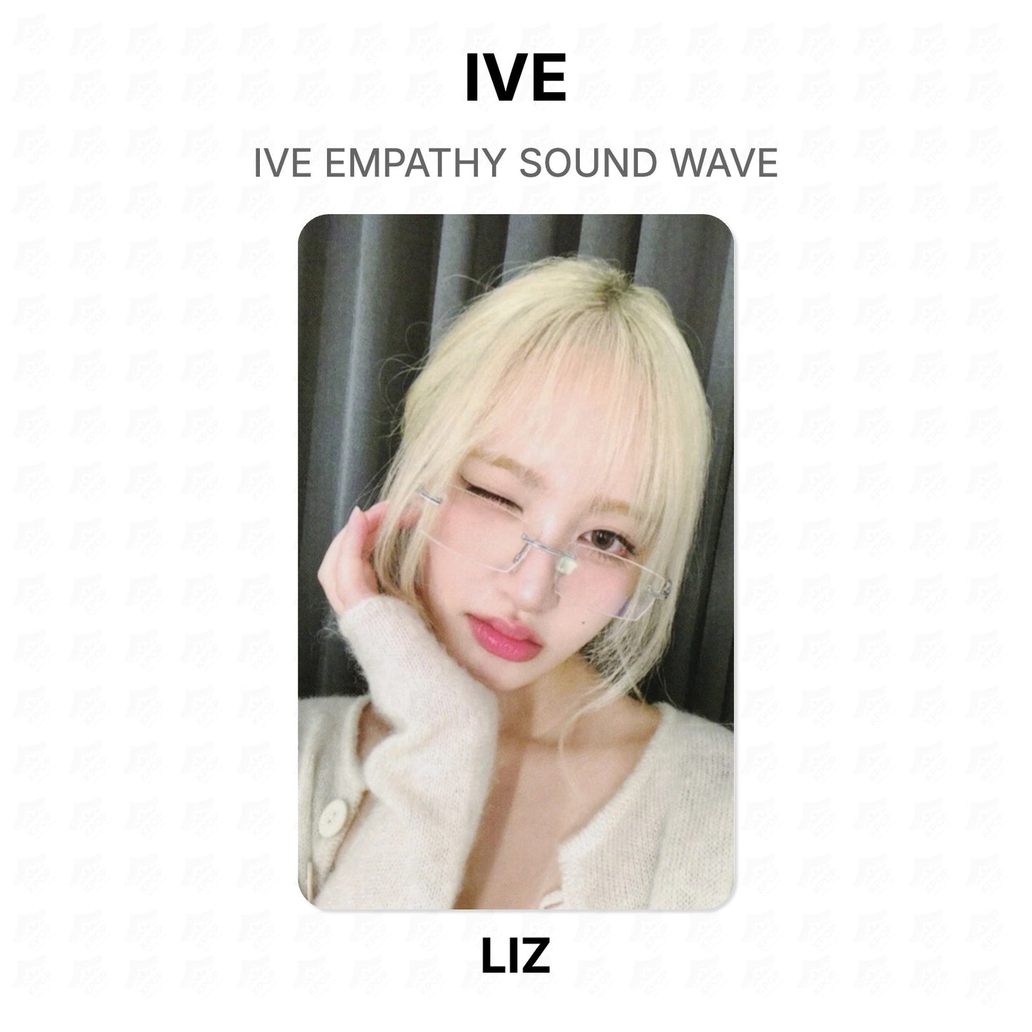 IVE EMPATHY SOUND WAVE Official Photocard