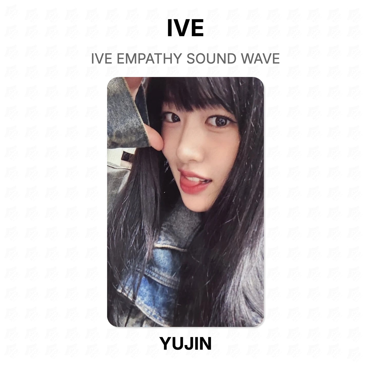 IVE EMPATHY SOUND WAVE Official Photocard