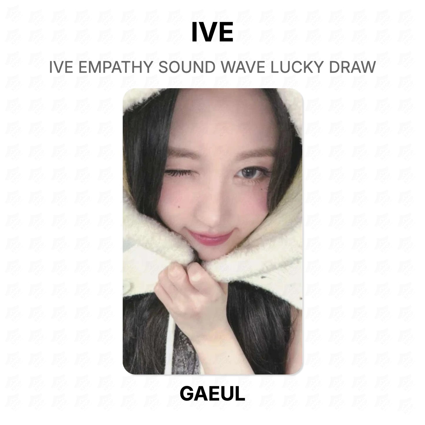 IVE EMPATHY SOUND WAVE LUCKY DRAW Official Photocard