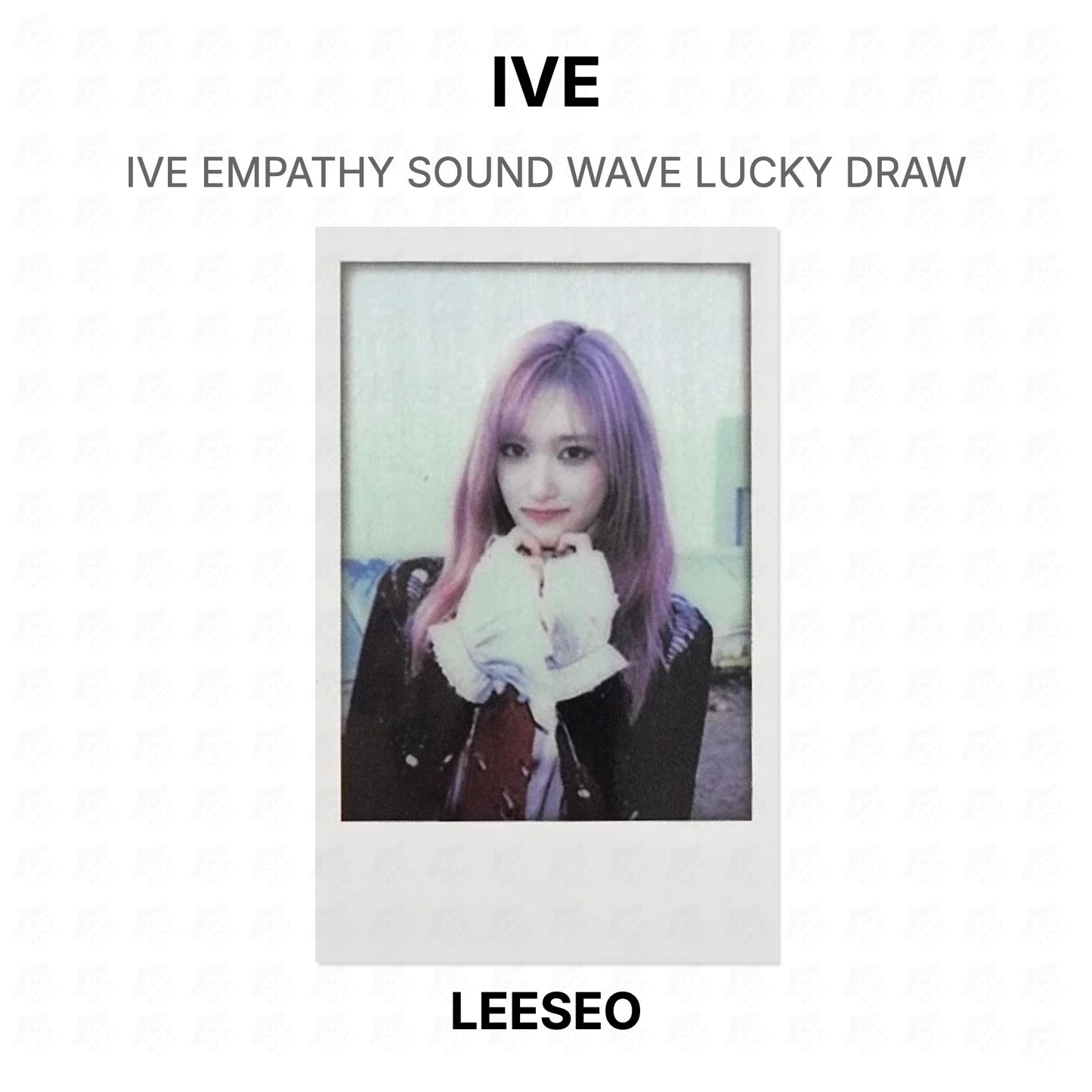 IVE EMPATHY SOUND WAVE LUCKY DRAW Official Photocard