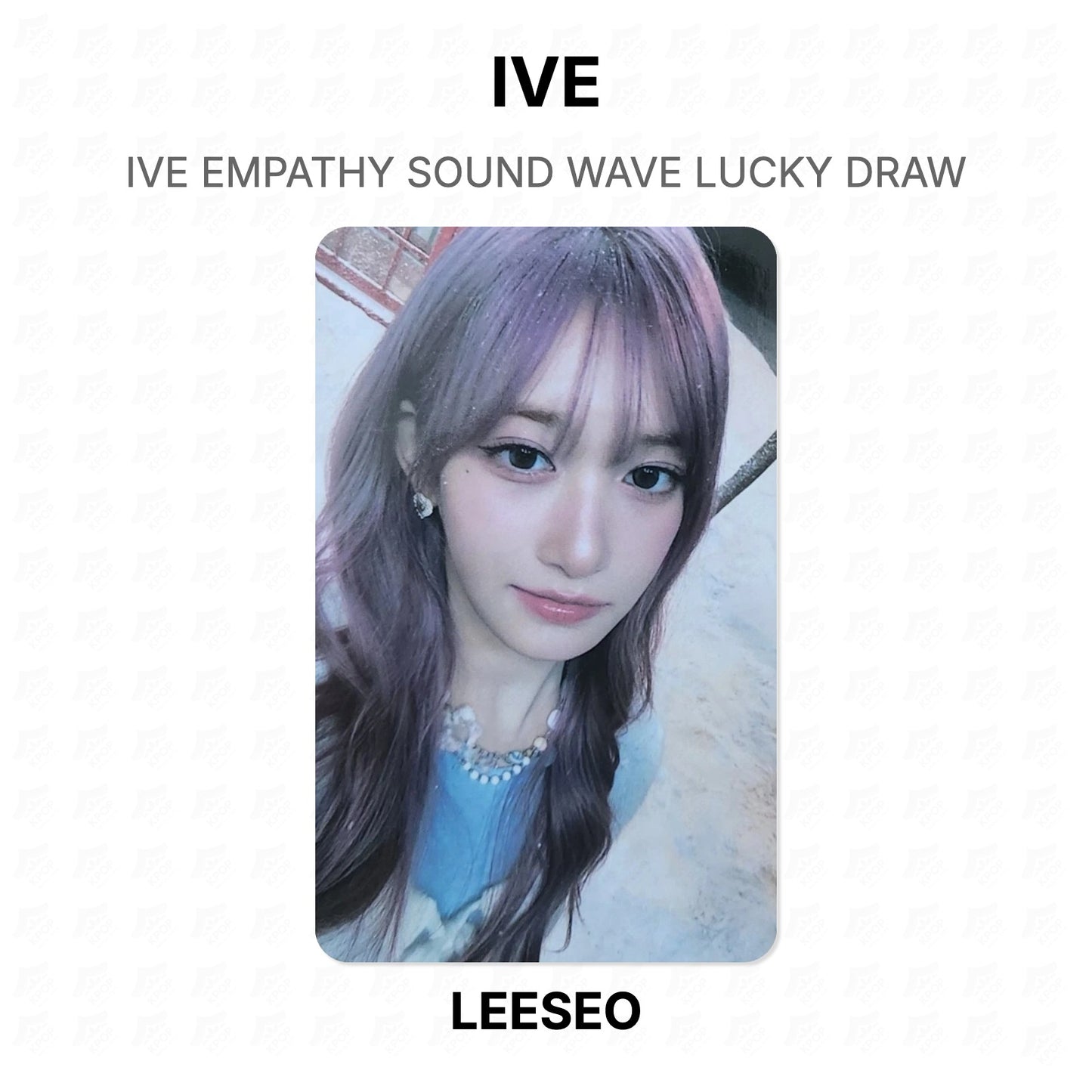 IVE EMPATHY SOUND WAVE LUCKY DRAW Official Photocard