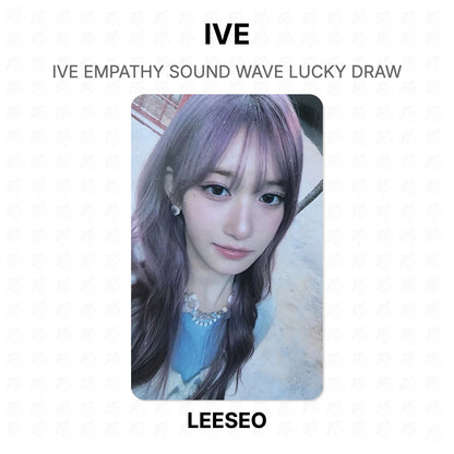 IVE EMPATHY SOUND WAVE LUCKY DRAW Official Photocard