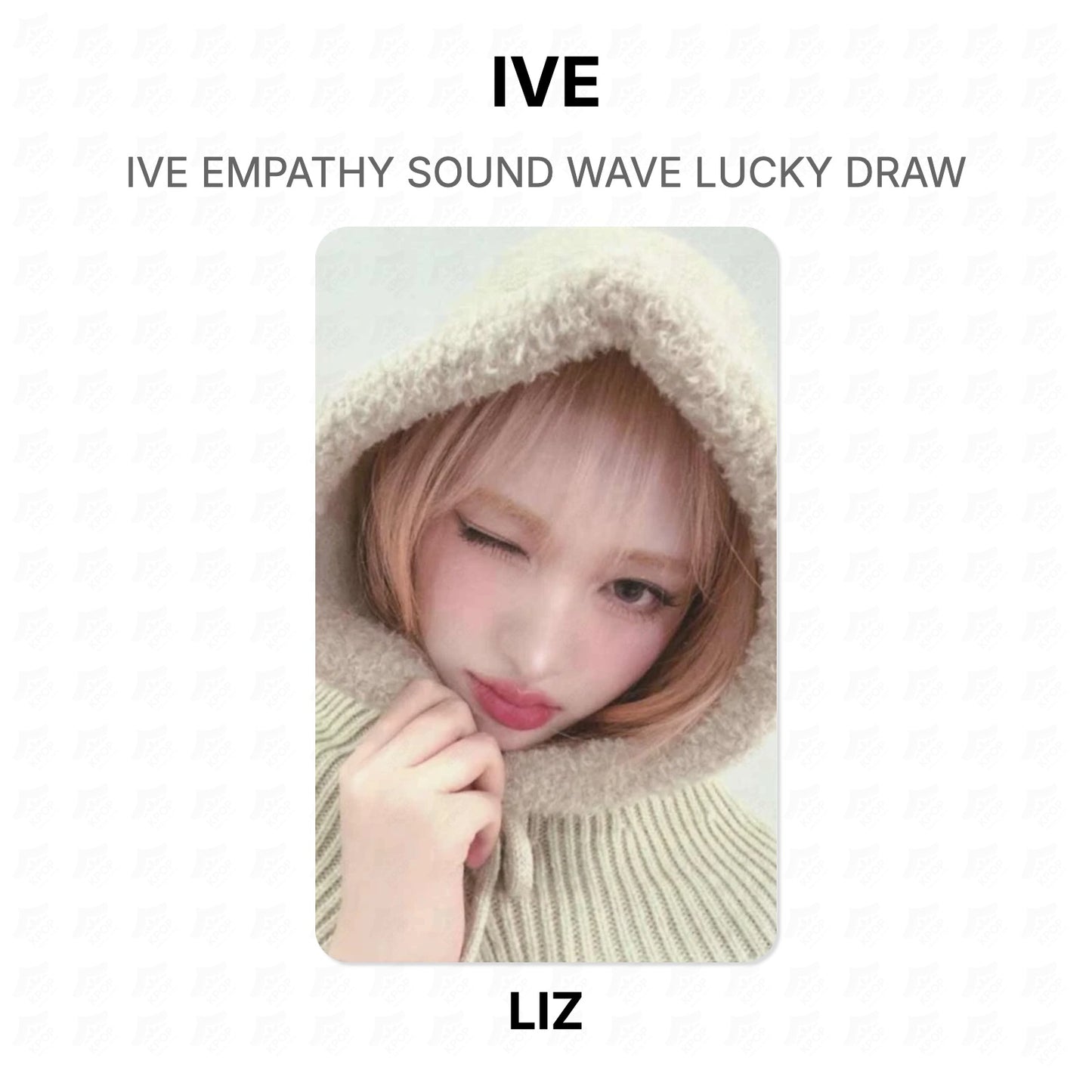 IVE EMPATHY SOUND WAVE LUCKY DRAW Official Photocard