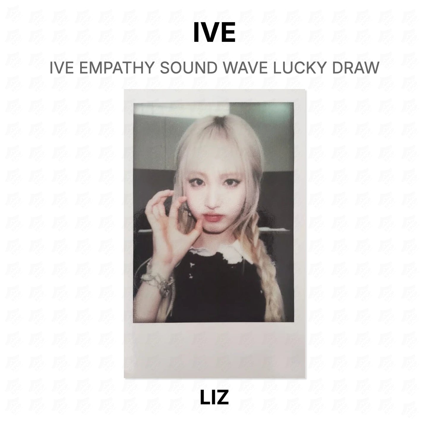 IVE EMPATHY SOUND WAVE LUCKY DRAW Official Photocard