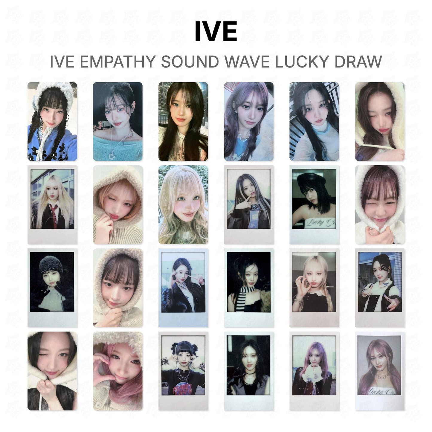 IVE EMPATHY SOUND WAVE LUCKY DRAW Official Photocard