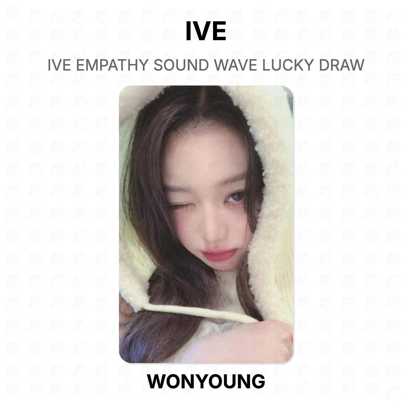 IVE EMPATHY SOUND WAVE LUCKY DRAW Official Photocard
