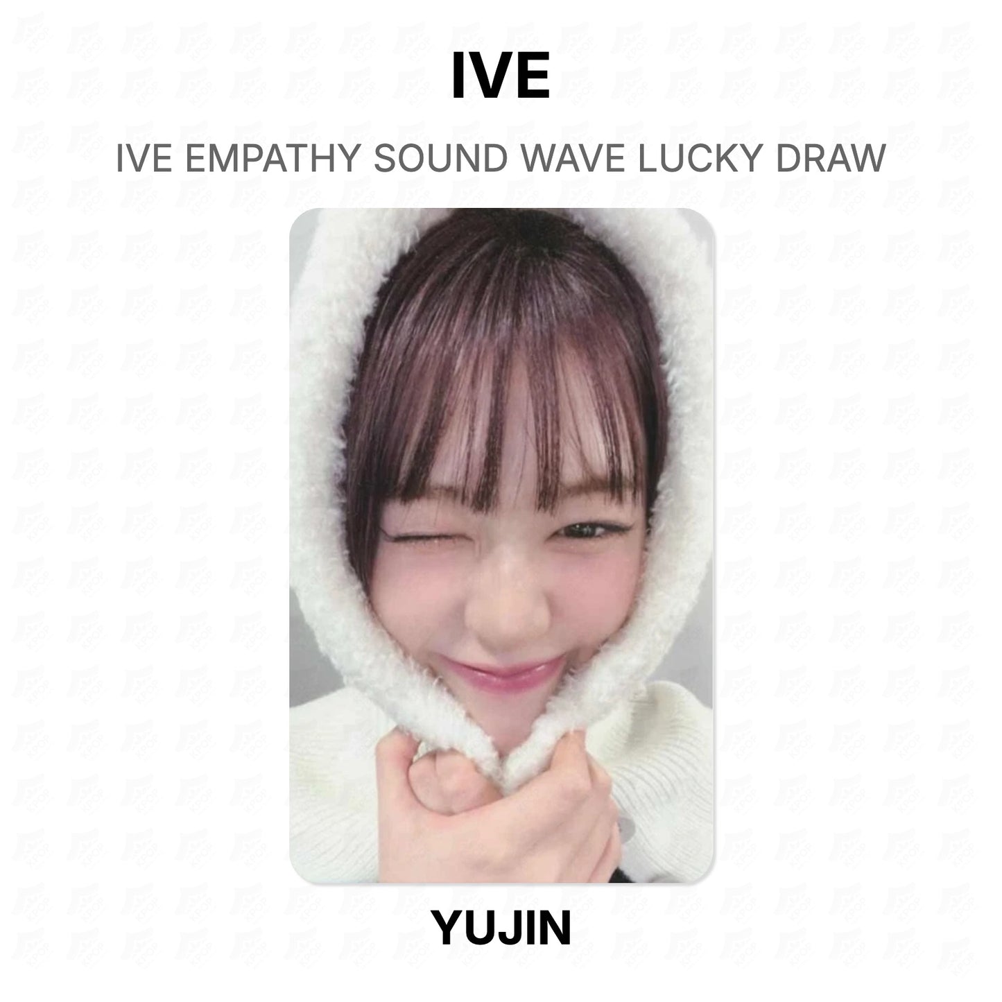 IVE EMPATHY SOUND WAVE LUCKY DRAW Official Photocard