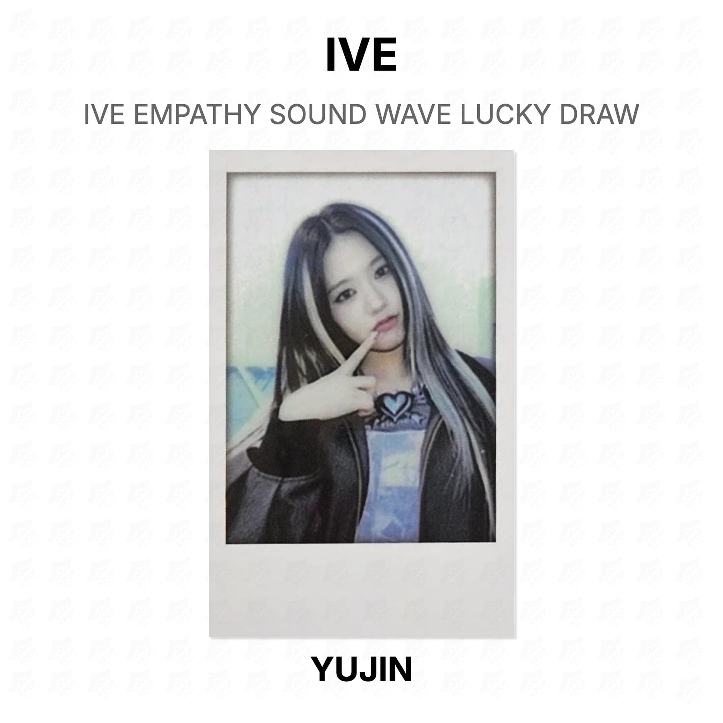 IVE EMPATHY SOUND WAVE LUCKY DRAW Official Photocard