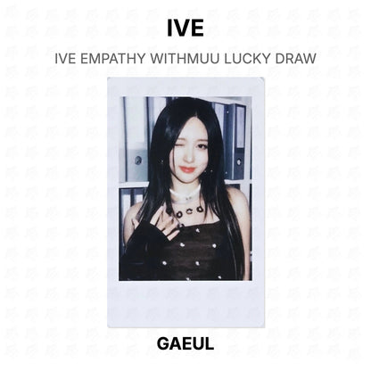 IVE EMPATHY WITHMUU LUCKY DRAW Official Photocard